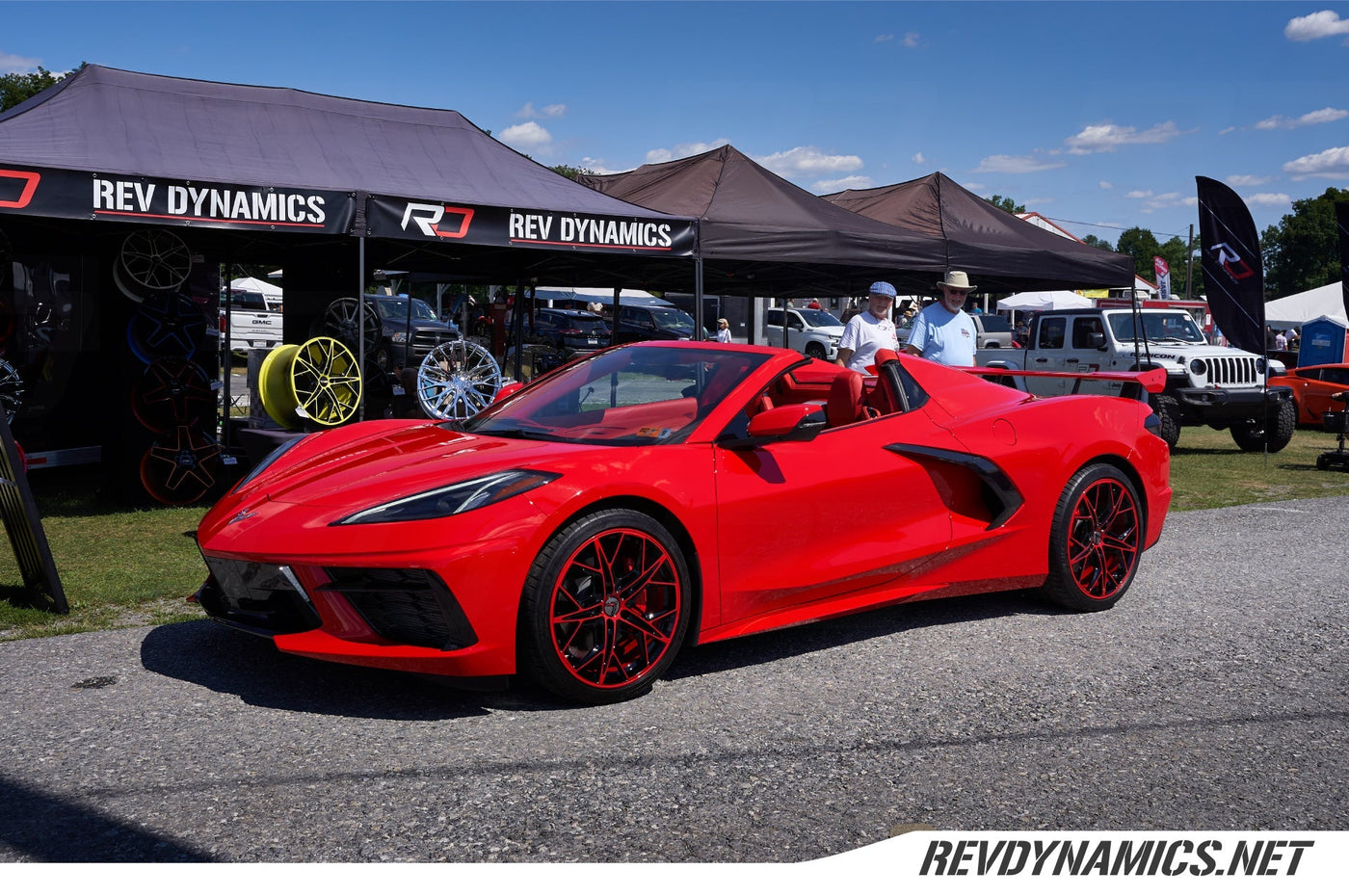 Corvette-C8-Stingray-Torch Red-Cray-Hammerhead-Wheels