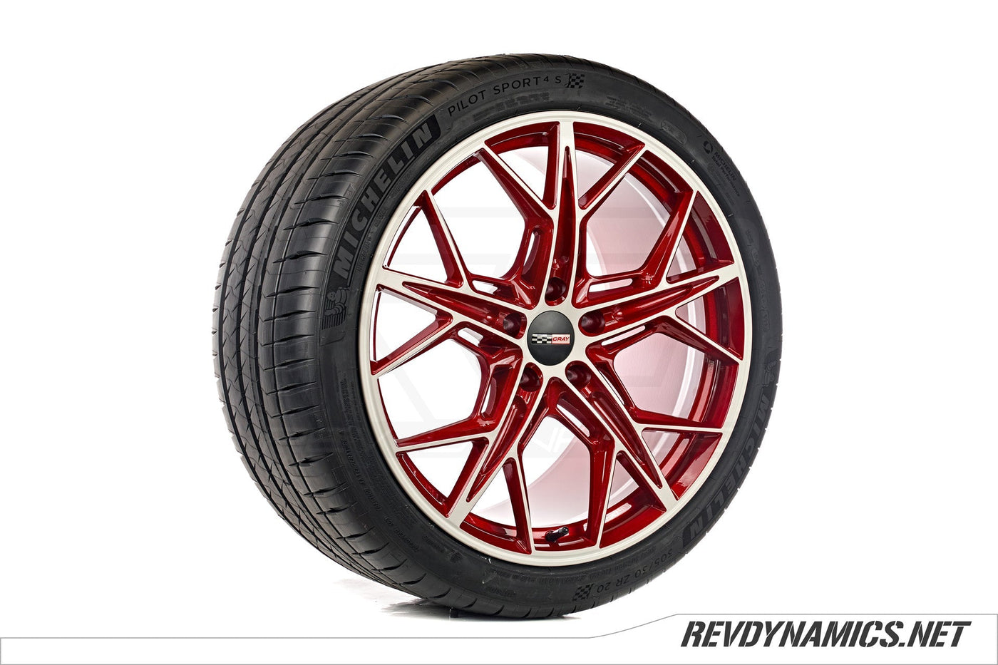 Cray Hammerhead Custom Finished | Sunset Red and White