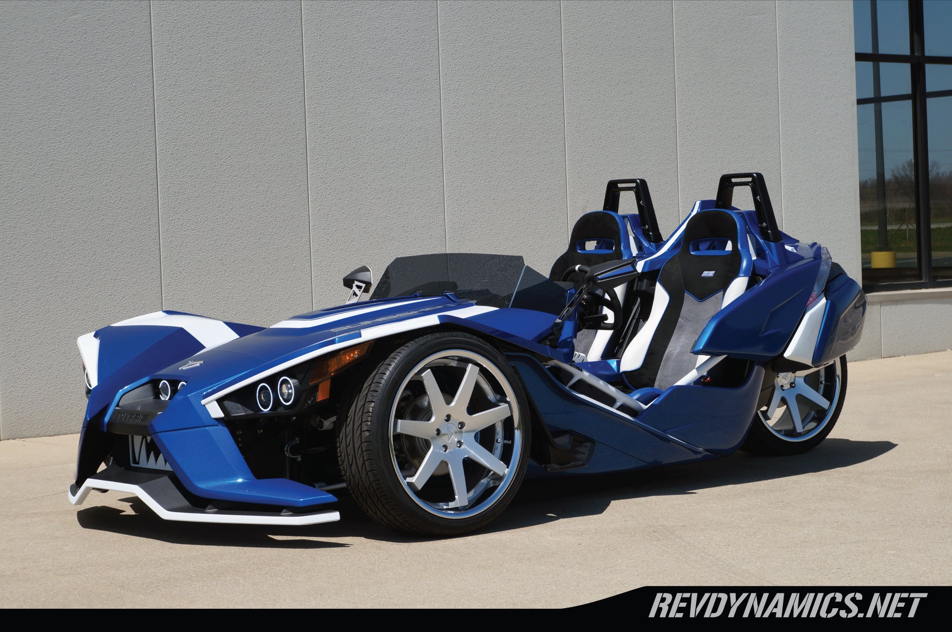 22" Staggered Polaris Slingshot Wheels