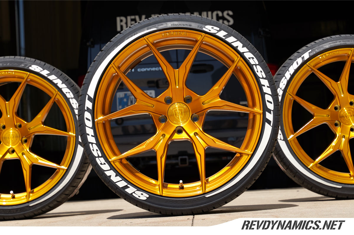 Rohana RFX5 Gold 20" Slingshot Wheels