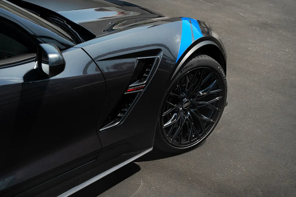 E5 Sebring C7 Z06 Corvette 19" Front 20" Rear Wheel and Tire Package