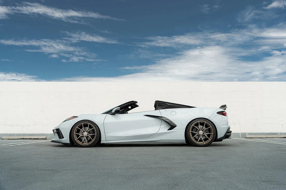 E5 Daytona C8 Corvette 20x9" Front 21x12" Rear Wheel and Tire Package