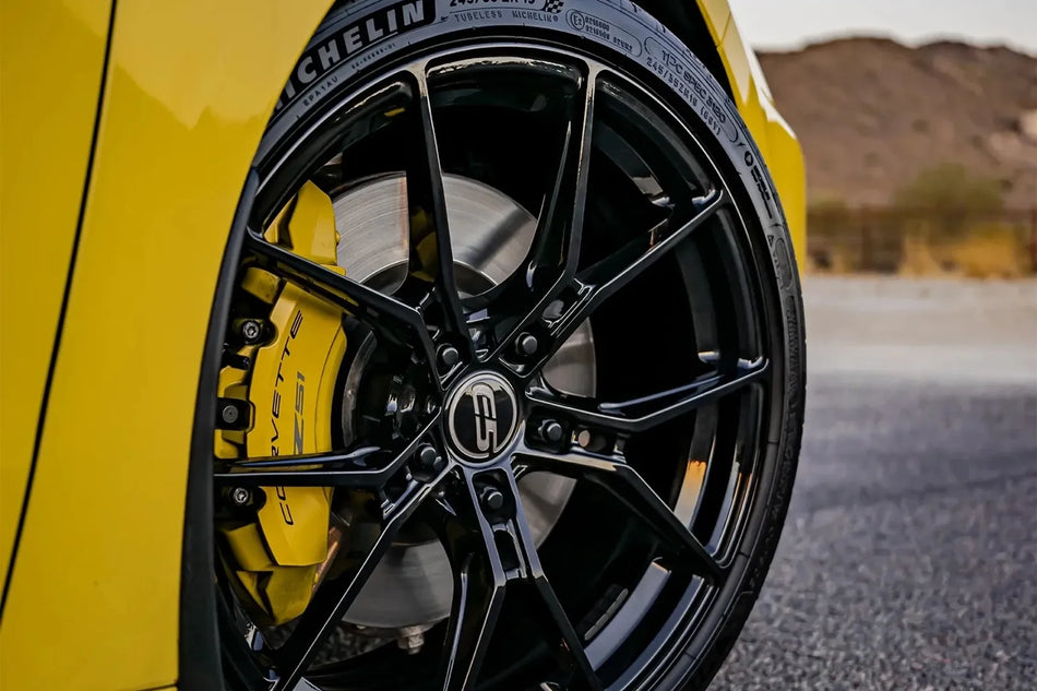 E5 Daytona C8 Corvette 19" Front 20" Rear Wheel and Tire Package