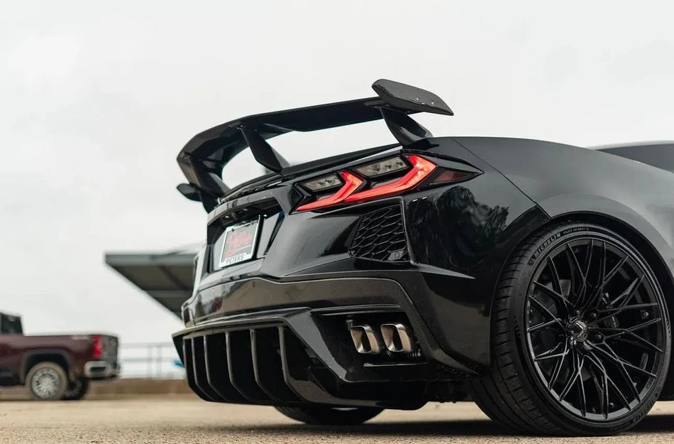 E5 Sebring C8 Corvette 20x9" Front 21x12" Rear Wheel and Tire Package