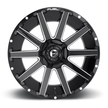 Fuel Contra Jeep Wrangler JL 20" Wheel and 33" Tire Package - Rev Dynamics