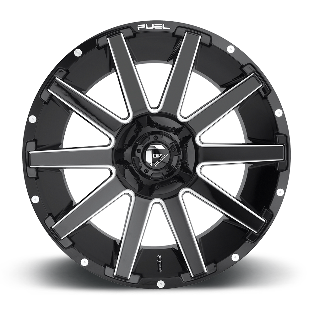 Fuel Contra Jeep Wrangler JL 20" Wheel and 35" Tire Package - Rev Dynamics