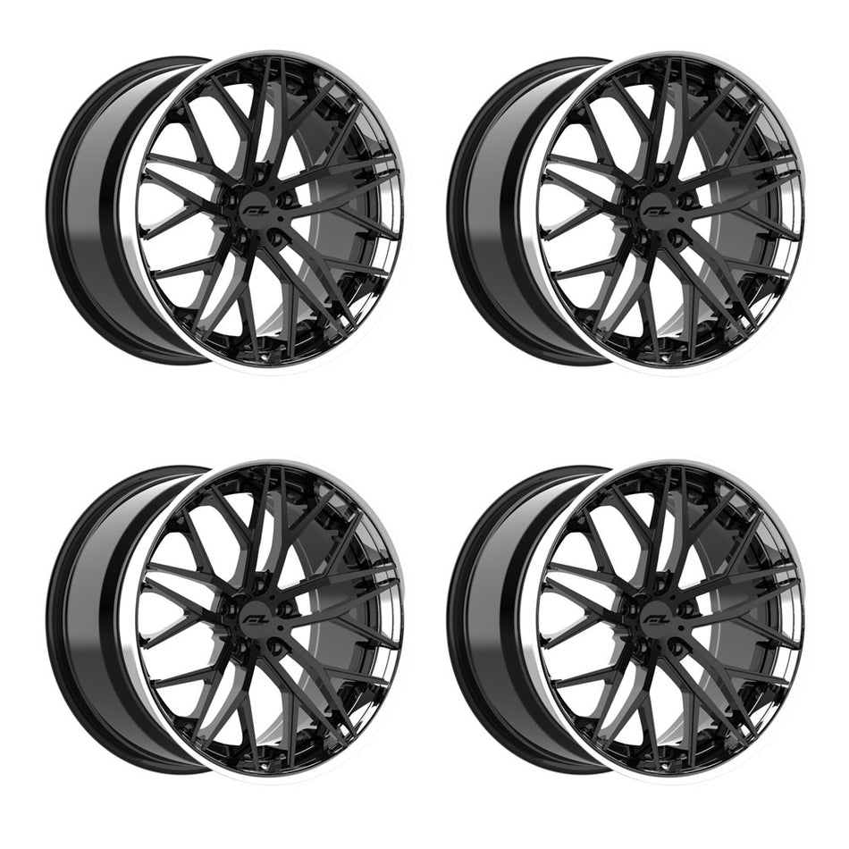 Forgedlite RS10 C8 Corvette Z06 20x10" Front 21x13" Rear Wheel and Tire Package