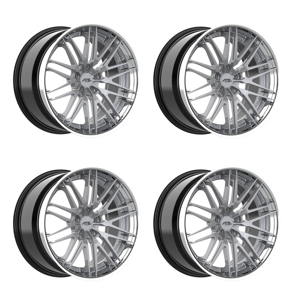 Forgedlite RS15 C8 Corvette Z06 20x10" Front 21x13" Rear Wheel and Tire Package