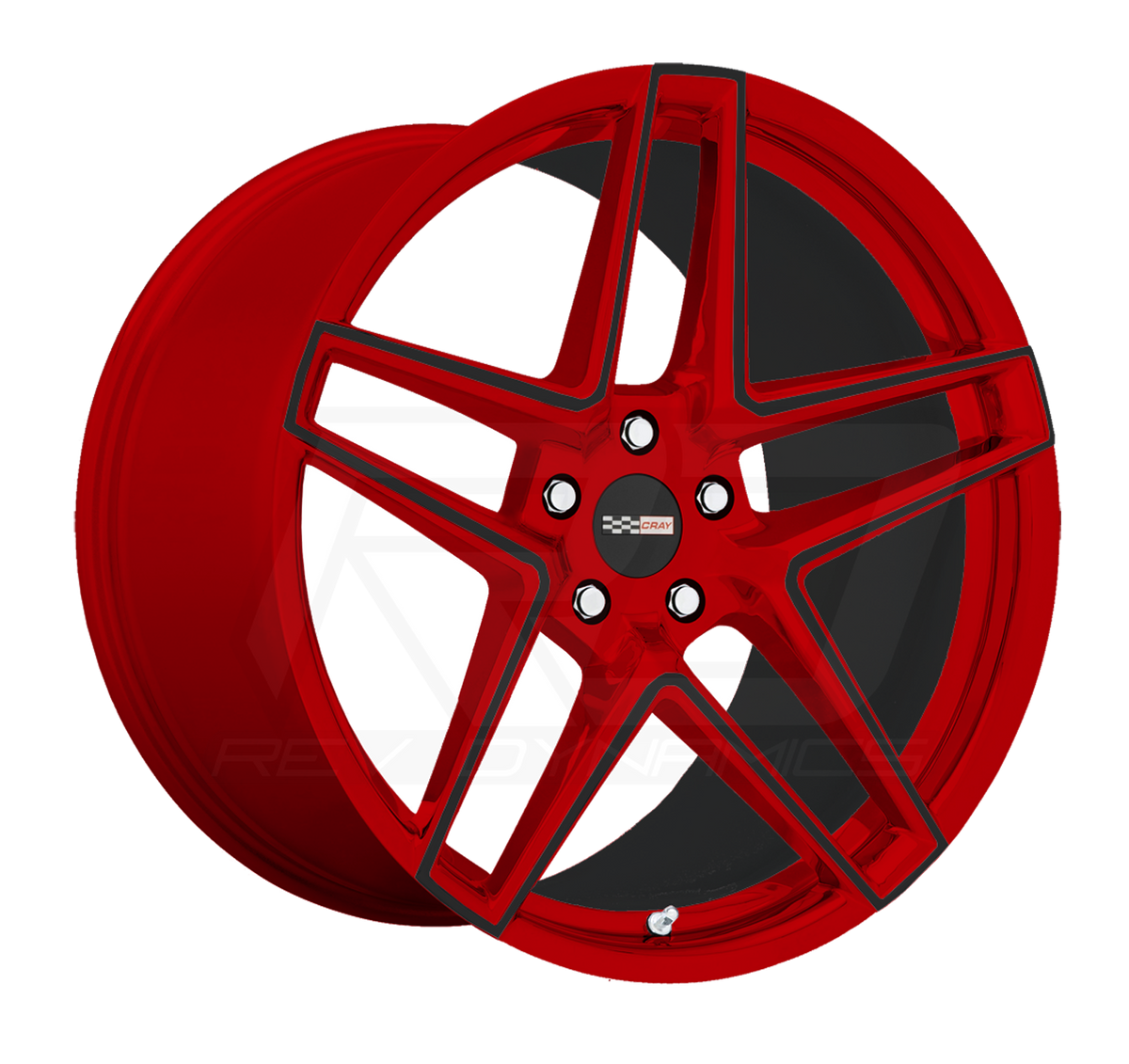 Cray Panthera C8 Corvette 19x9" Front 20x11.5" Rear Wheel and Tire Package - Rev Dynamics