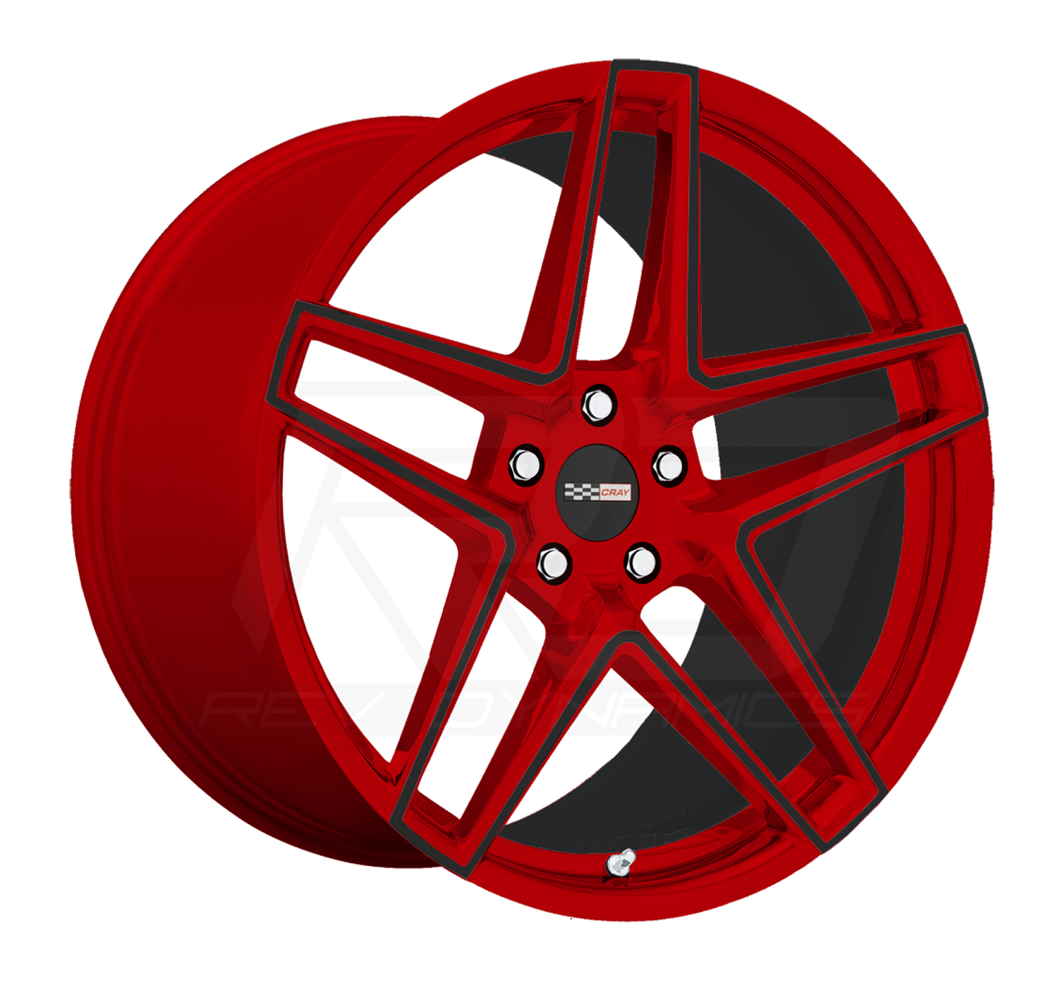 Cray Panthera C8 Corvette 19x9" Front 20x11.5" Rear Wheel and Tire Package - Rev Dynamics