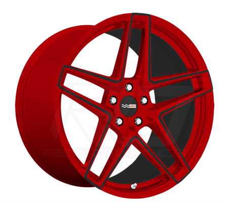 Cray Panthera C8 Corvette 20x9" Front 21x12" Rear Wheel and Tire Package - Rev Dynamics