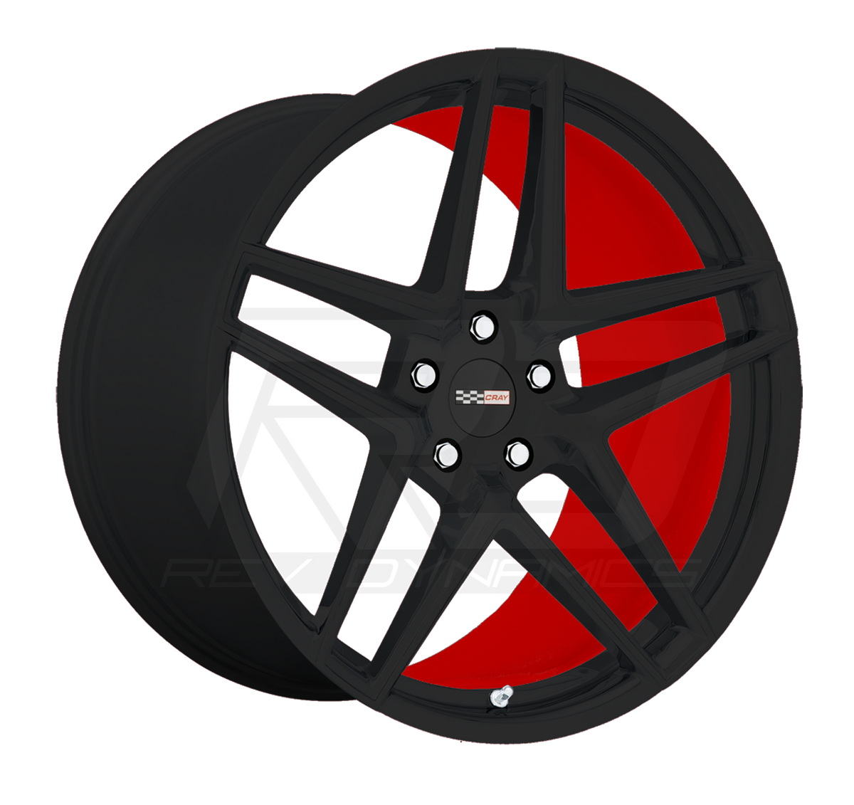 Cray Panthera C8 Corvette 19x9" Front 20x11.5" Rear Wheel and Tire Package - Rev Dynamics