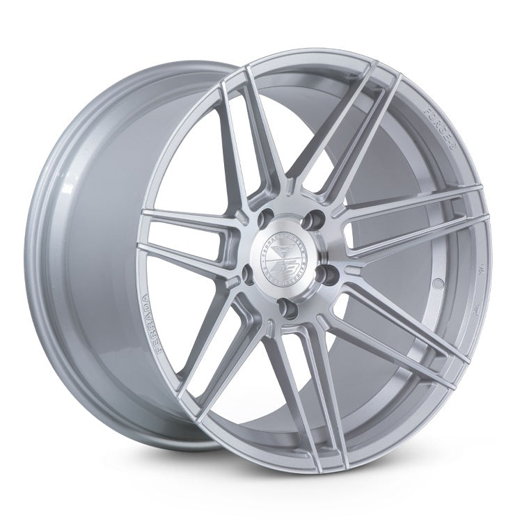 Ferrada FR6 Tesla Model 3 20" Front and Rear Wheel and Tire Package - Machine Silver