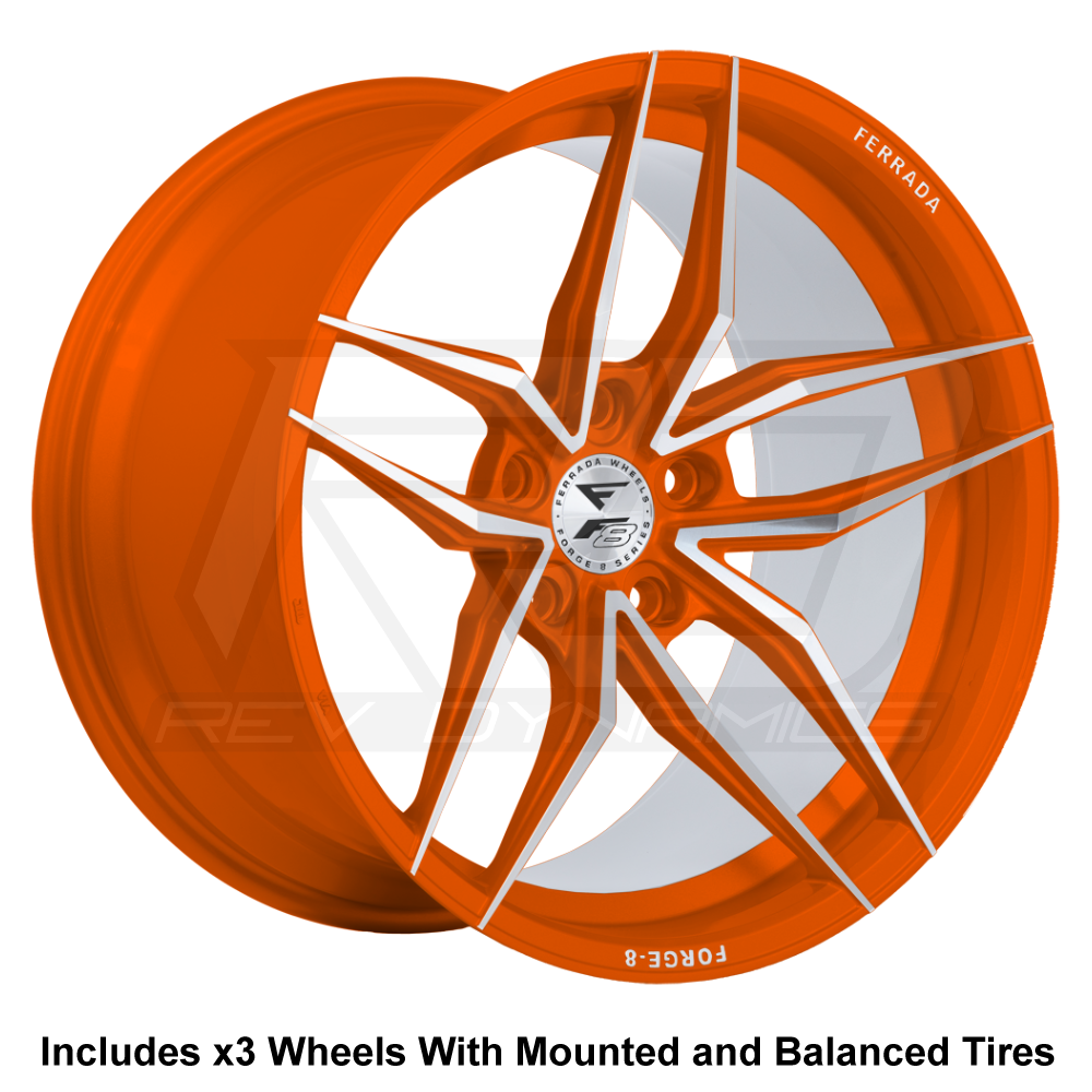 Ferrada F8-FR5 Forged Slingshot 20" Wheel and Tire Package - Rev Dynamics