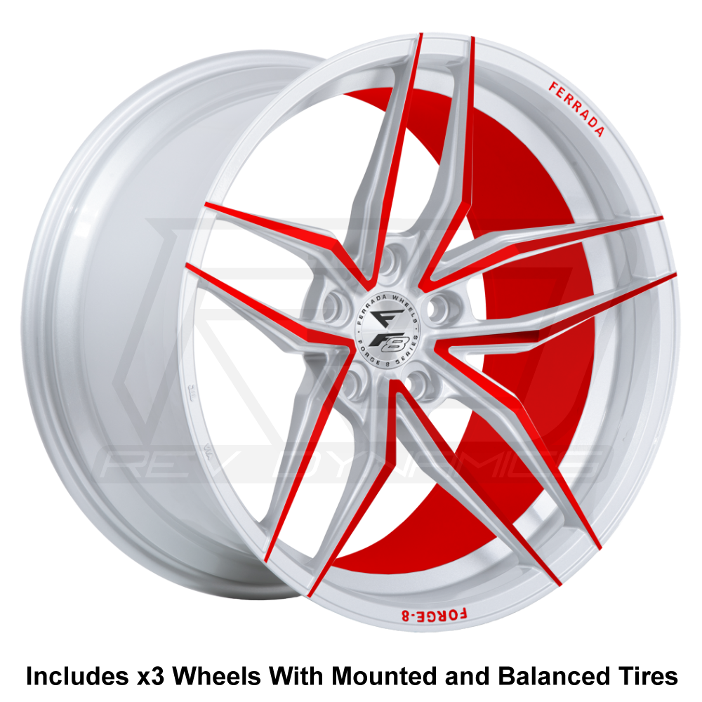 Ferrada F8-FR5 Forged Slingshot 20" Wheel and Tire Package - Rev Dynamics