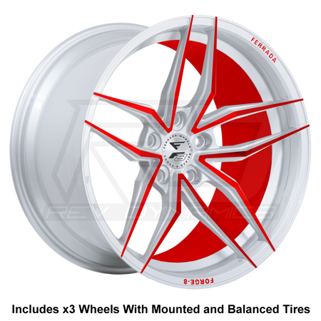 Ferrada F8-FR5 Forged Slingshot 20" Wheel and Tire Package - Rev Dynamics