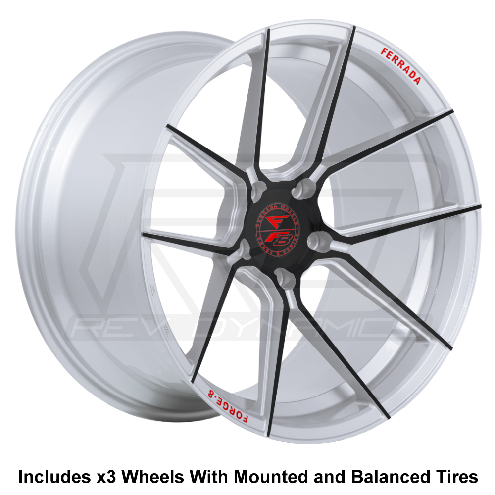 Ferrada F8-FR8 Forged Slingshot 20" Wheel and Tire Package - Rev Dynamics