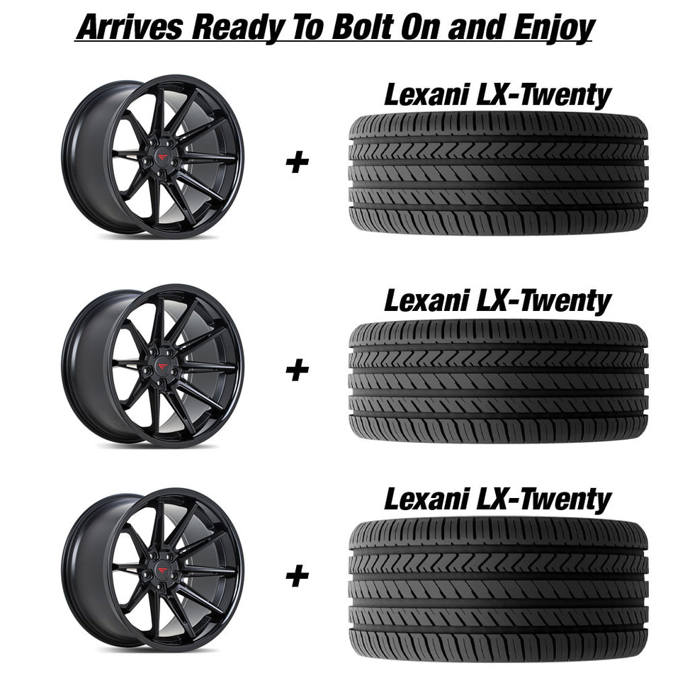 Ferrada CM2 Slingshot 20" Wheel and Tire Package