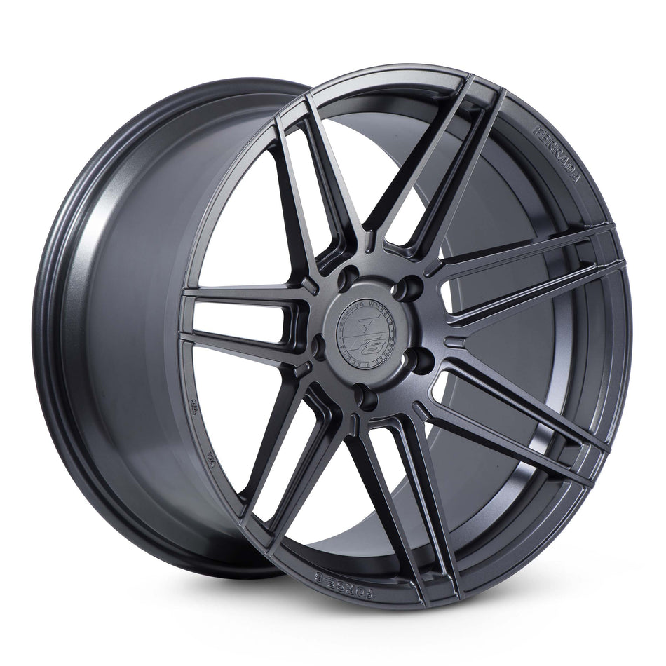 Ferrada FR6 Tesla Model 3 20" Front and Rear Wheel and Tire Package - Graphite