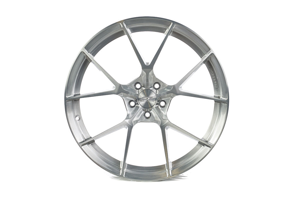 Corvette Z06 E-Ray Forgedlite MC5 Brushed Silver Wheel 21x13 inch tire package