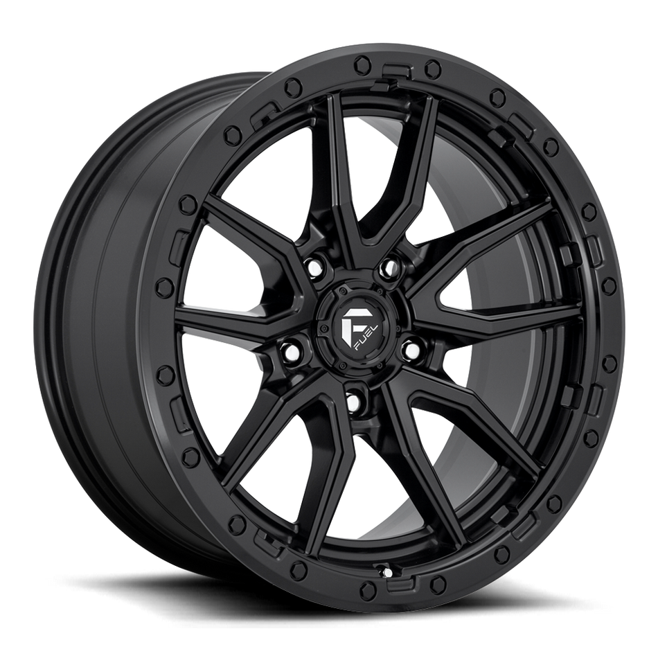 Fuel Rebel-5 Jeep Wrangler JL 20" Wheel and 33" Tire Package - Rev Dynamics