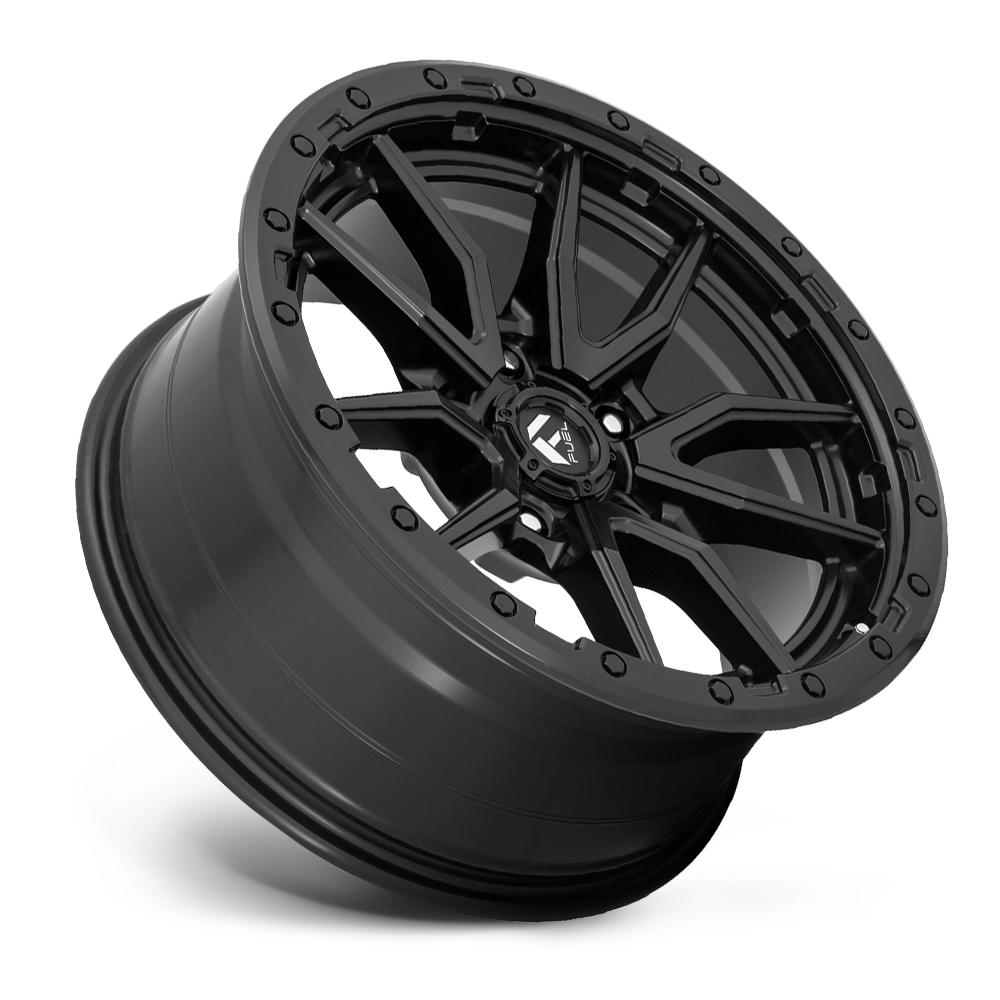 Fuel Rebel-5 Jeep Wrangler JL 20" Wheel and 33" Tire Package - Rev Dynamics