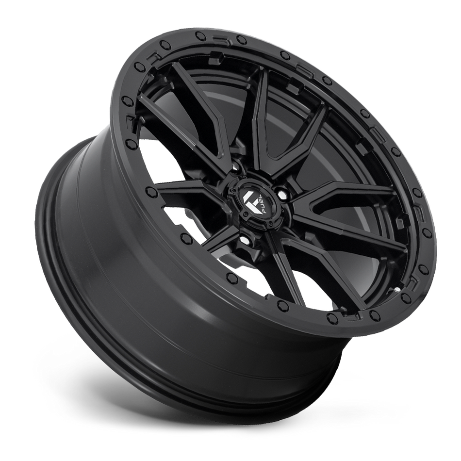 Fuel Rebel-5 Jeep Wrangler JL 20" Wheel and 33" Tire Package - Rev Dynamics