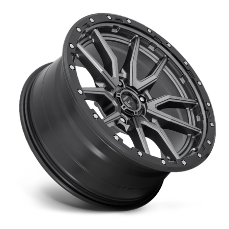 Fuel Rebel-5 Jeep Wrangler JL 20" Wheel and 33" Tire Package - Rev Dynamics