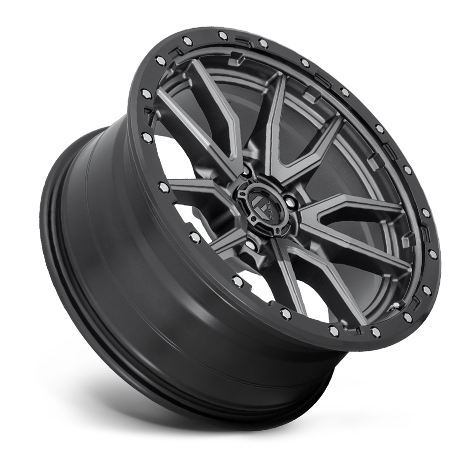 Fuel Rebel-5 Jeep Wrangler JL 20" Wheel and 33" Tire Package - Rev Dynamics