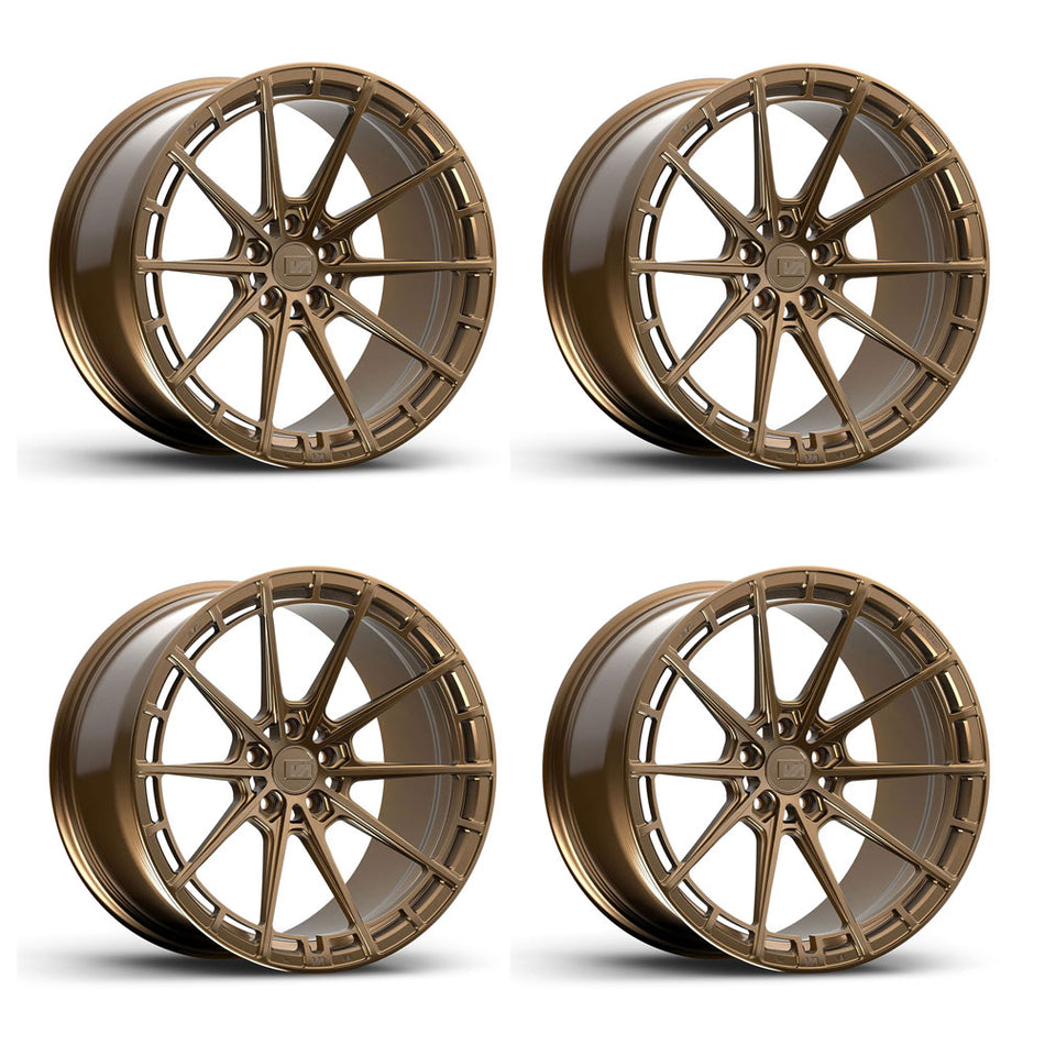 Variant Aure Corvette 19" Front 20" Rear Wheel and Tire Package
