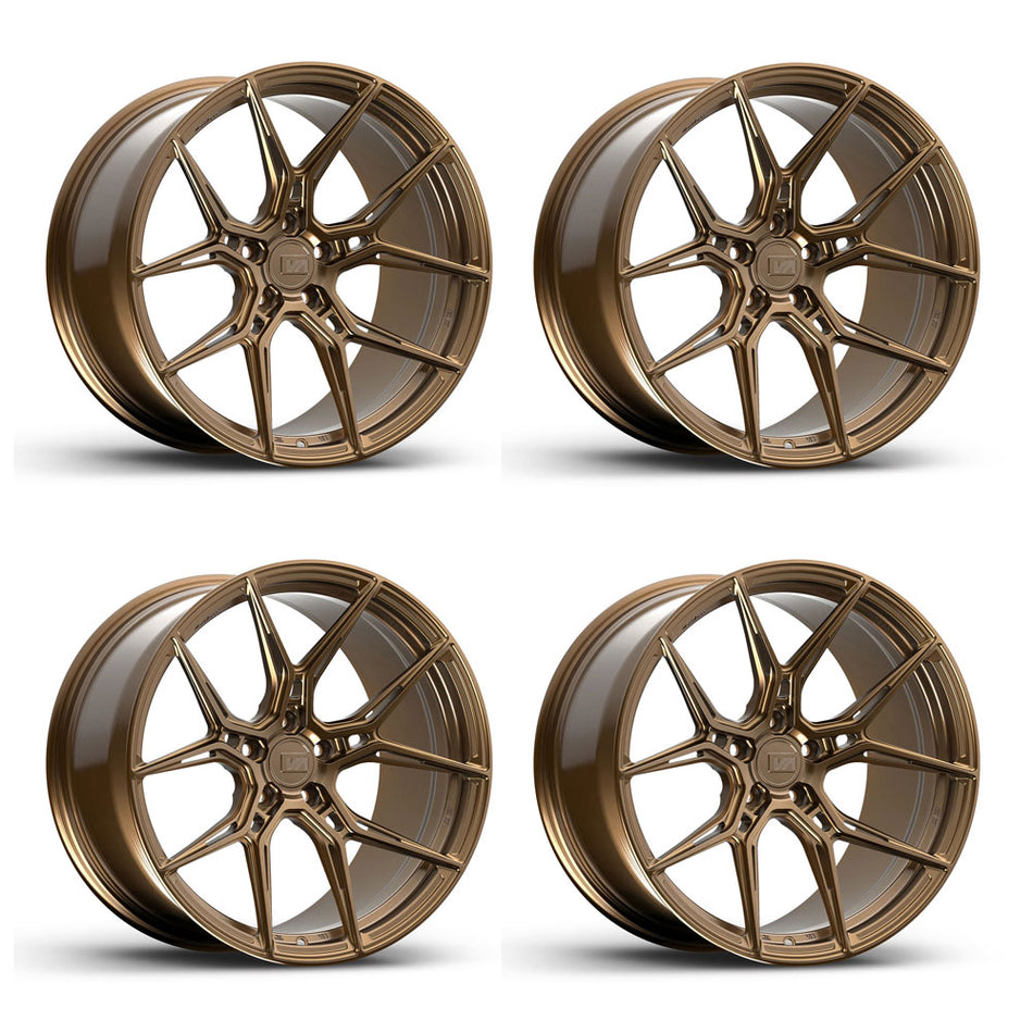 Variant NYSA C8 Corvette 20x9" Front 21x12" Rear Wheel and Tire Package