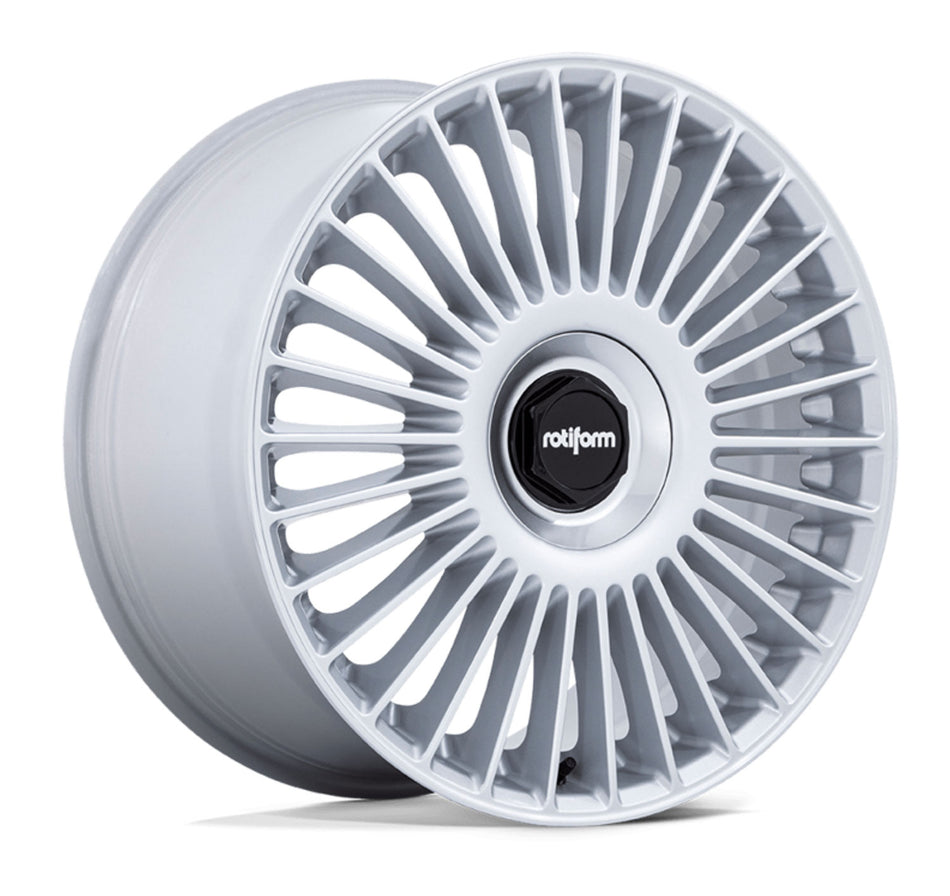 Rotiform GRZ Tesla Model 3 20" Front and Rear Wheel and Tire Package - Gloss Silver