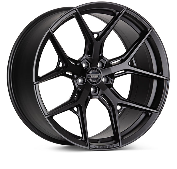 Vossen HF-5 Tesla Model 3 20" Front and Rear Wheel and Tire Package - Matte Gunmetal