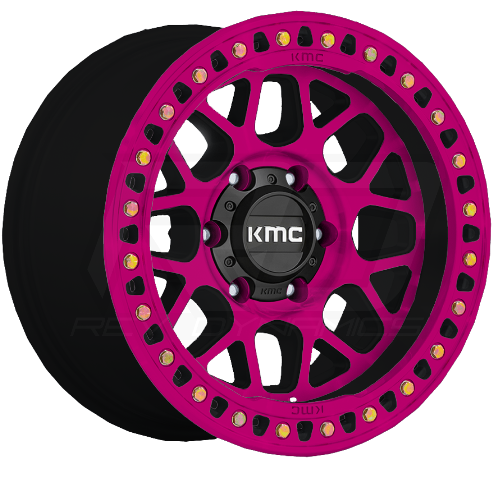 KMC GRS Jeep Gladiator JT 17" Wheel and 37" Tire Package - Rev Dynamics