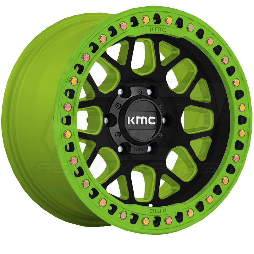 KMC GRS Jeep Gladiator JT 17" Wheel and 37" Tire Package - Rev Dynamics