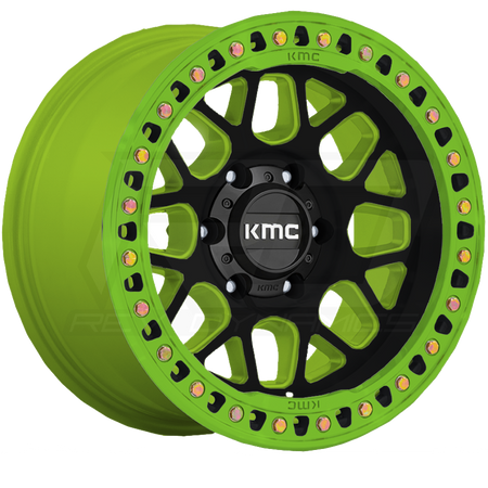 KMC GRS Jeep Gladiator JT 17" Wheel and 37" Tire Package - Rev Dynamics