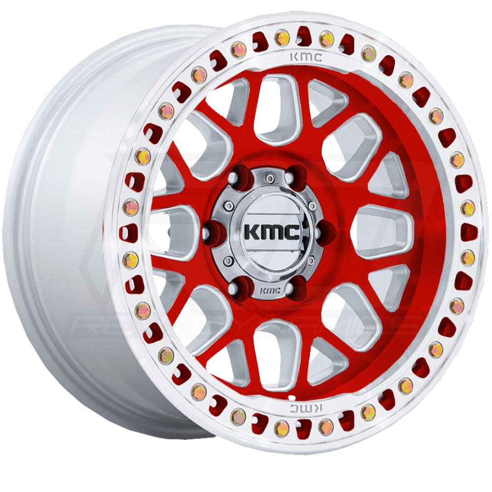 KMC GRS Jeep Gladiator JT 17" Wheel and 37" Tire Package - Rev Dynamics