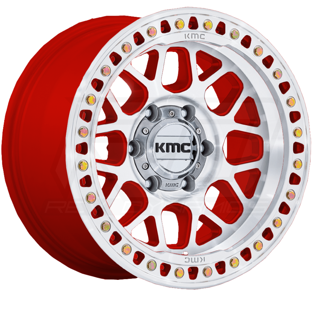 KMC GRS Jeep Gladiator JT 17" Wheel and 37" Tire Package - Rev Dynamics