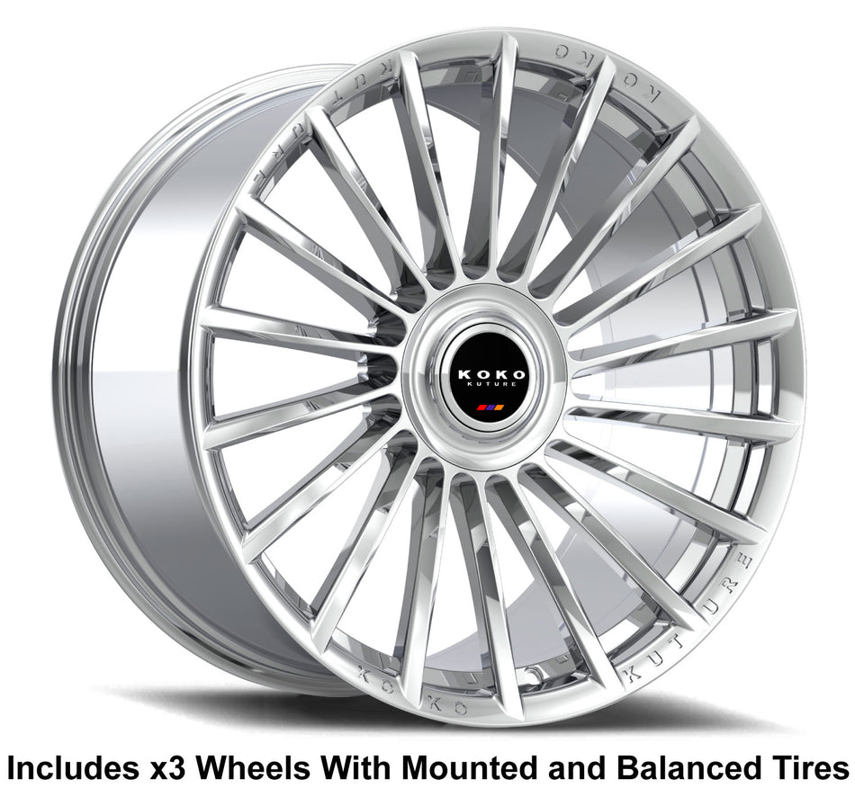 Koko Kuture Urfa Slingshot 22" Wheel and Tire Package - Rev Dynamics