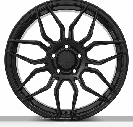 MRR F24 C8 Corvette 19" Front 20" Rear Wheel and Tire Package - Rev Dynamics