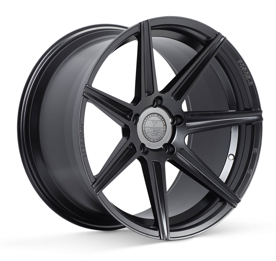 Ferrada FR7 Tesla Model 3 20" Front and Rear Wheel and Tire Package - Matte Black