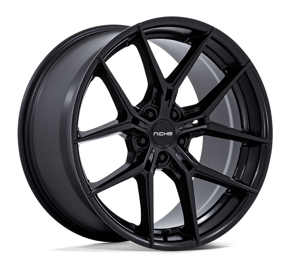 Niche Prodigy 5 C8 Corvette 19" Front 20" Rear Wheel and Tire Package