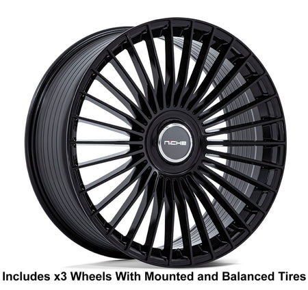 Niche Serene Slingshot 20" Front 22" Rear Wheel and Tire Package