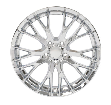 C7 Corvette Wheels in Chrome plated finish