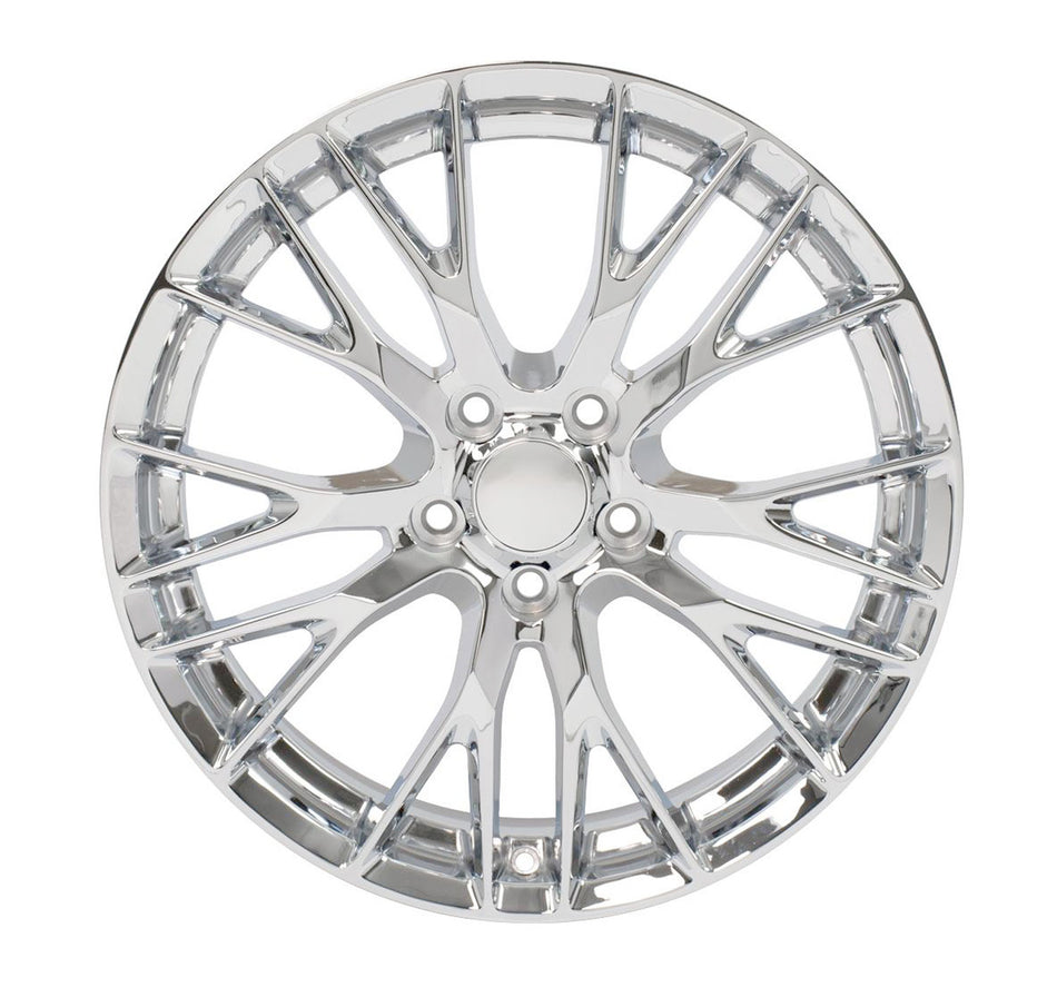 C7 Corvette Wheels in Chrome plated finish