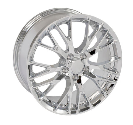 C7 Corvette Wheels in Chrome plated finish