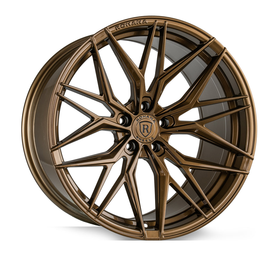 Rohana RFX17 C8 Corvette 20x9" Front 21x12" Rear Wheel and Tire Package - Rev Dynamics