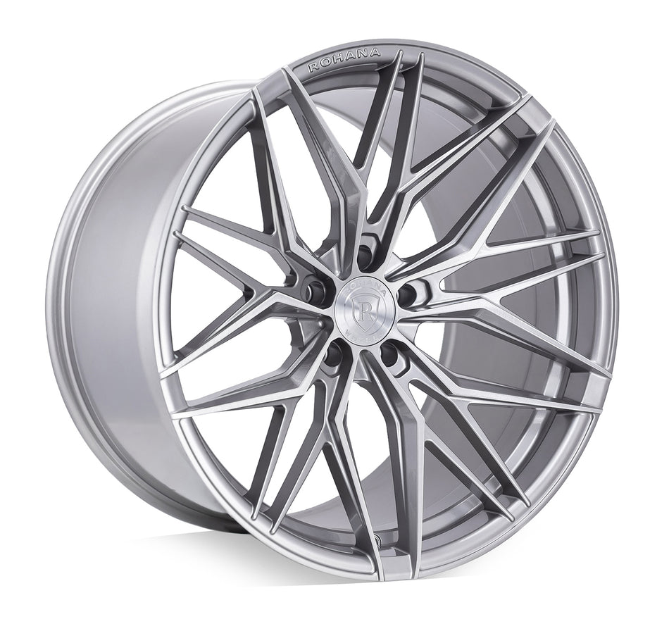 Rohana RFX17 C8 Corvette 19x8.5" Front 20x12" Rear Wheel and Tire Package