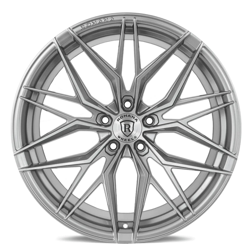 Rohana RFX17 C8 Corvette 20x9" Front 21x12" Rear Wheel and Tire Package - Rev Dynamics