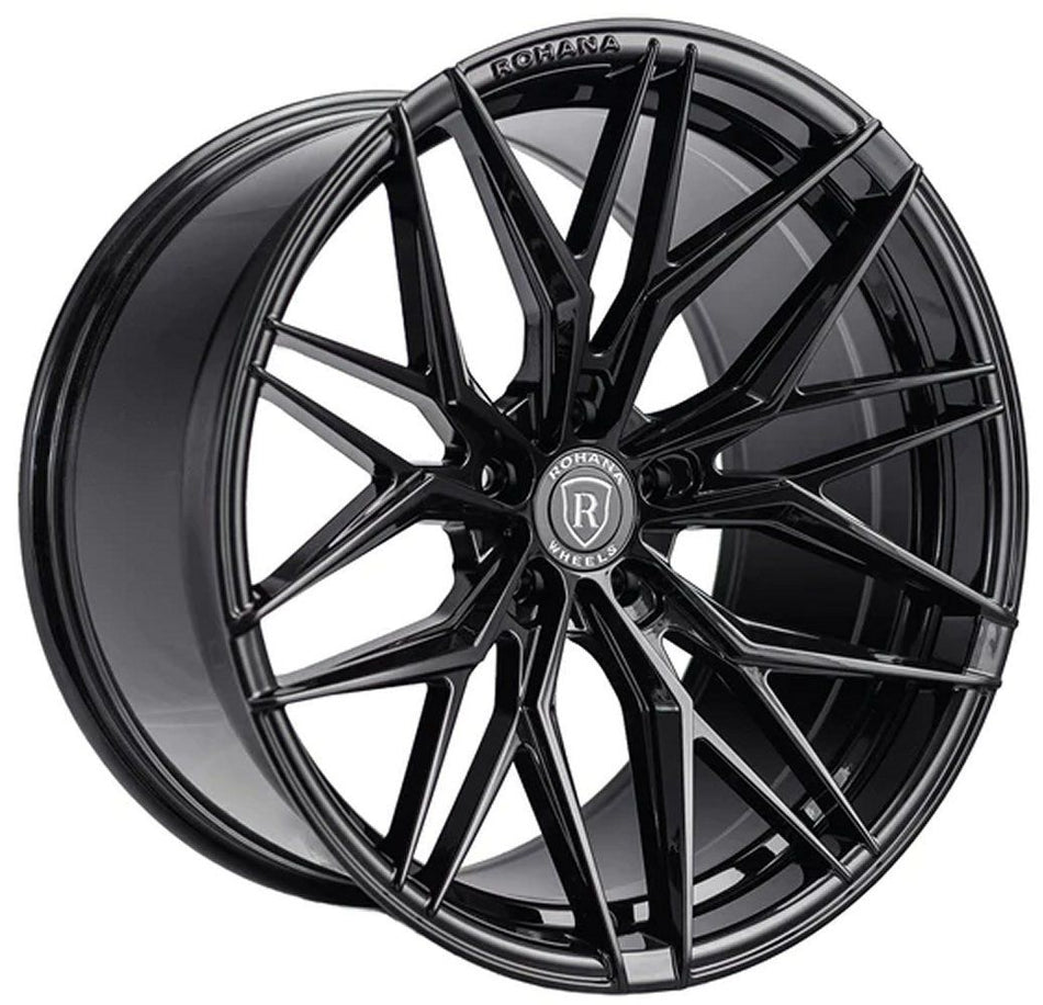 Rohana RFX17 C8 Corvette 20x9" Front 21x12" Rear Wheel and Tire Package - Rev Dynamics